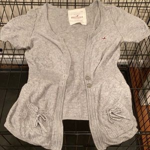 Hollister short sleeve sweater